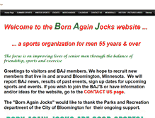 Tablet Screenshot of bornagainjocks.com